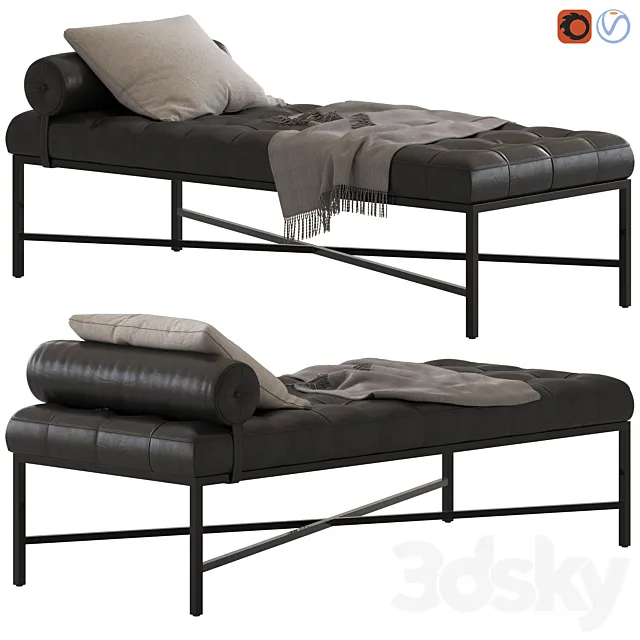 Coco Republic Jonathan Lounge 3DModel Coco Republic Jonathan Lounge 3DModel