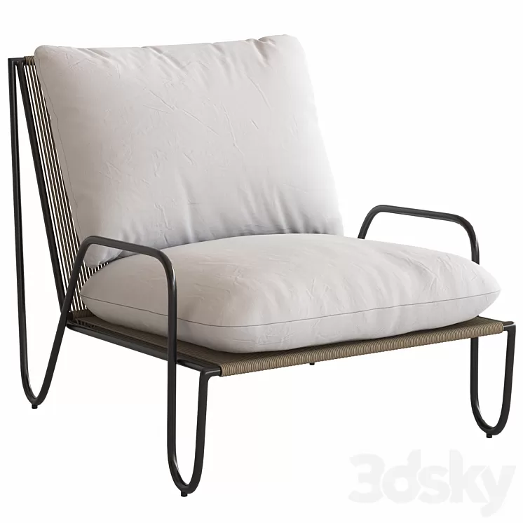 Coco Republic Shore Outdoor Lounge Chair 3D Model Free Download Coco Republic Shore Outdoor Lounge Chair 3D Model Free Download