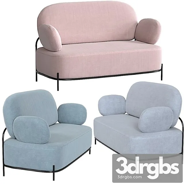 Coco sofa by imodern 2 3D Model Download Coco sofa by imodern 2 3D Model Download