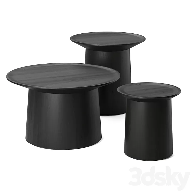 COCO table set. Blu Dot. 3D Model COCO table set. Blu Dot. 3D Model
