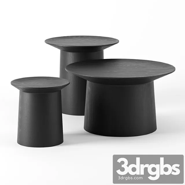 Coco tables by blue dot 2 3D Model Download