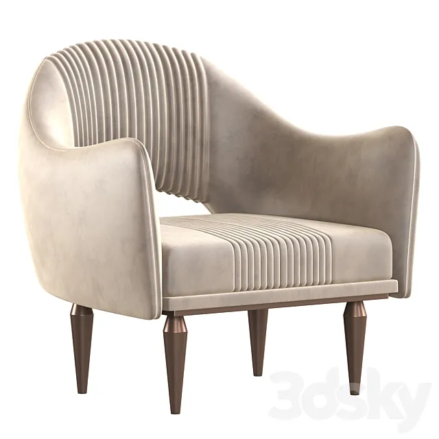 Cocoon Armchair 3D Model