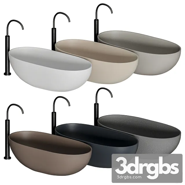 Cocoon Atlantis Bathtub 3D Model Download