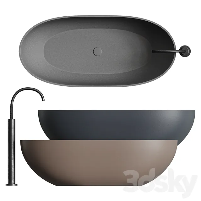 Cocoon Atlantis Bathtub 3DModel