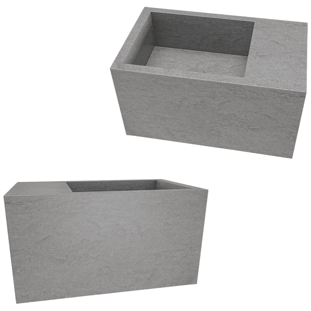 Cocoon – Micro washbasin PB37 3D Model