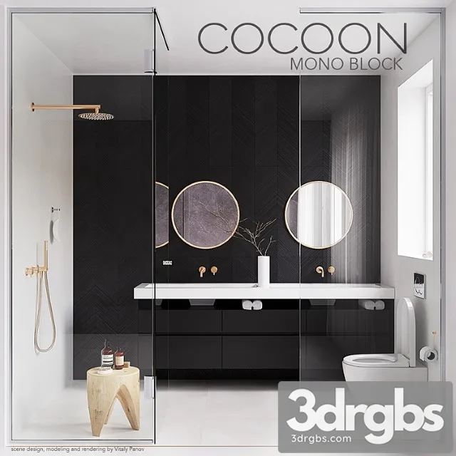 Cocoon Mono Block 3D Model Download