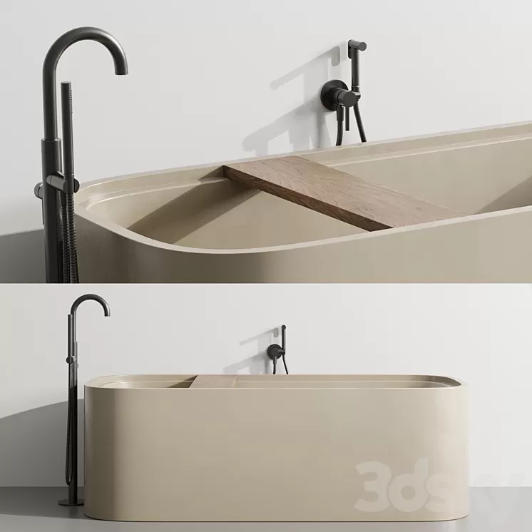 Cocoon Pb Bathtub by Fauset Omnires Y set 3D Model Free Download Cocoon Pb Bathtub by Fauset Omnires Y set 3D Model Free Download