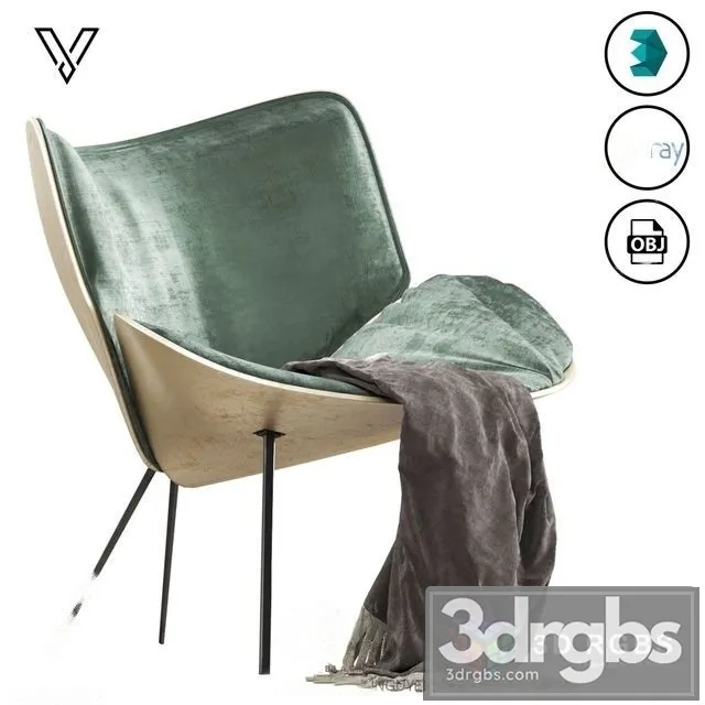 Code B3B Armchair 3D Model Download Code B3B Armchair 3D Model Download