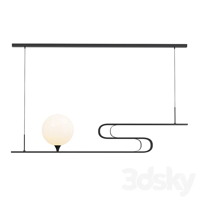 Code: PD873Q Pendant lamp RASY by Romatti 1_75 * 30 3D Model
