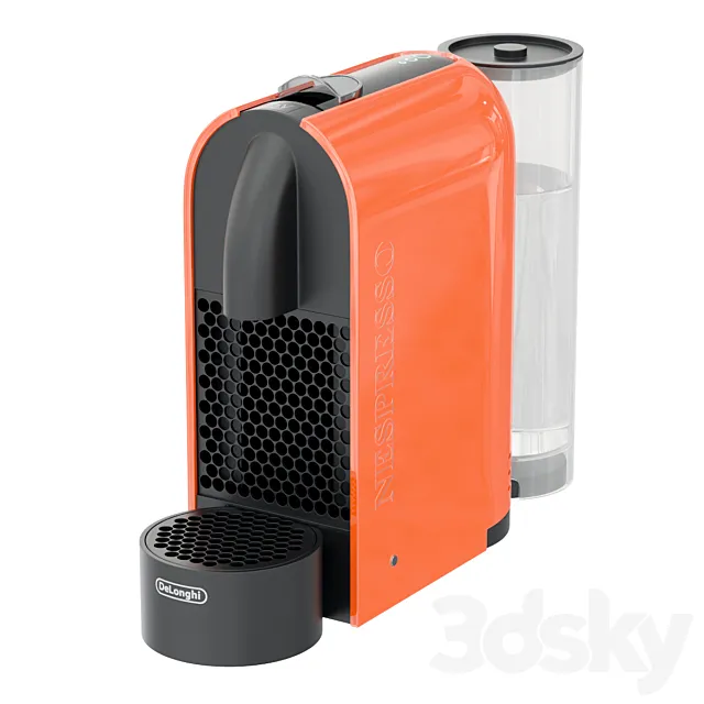 Cofe mashine NESPRESSO DeLonghi EN 110 GY 3D Model