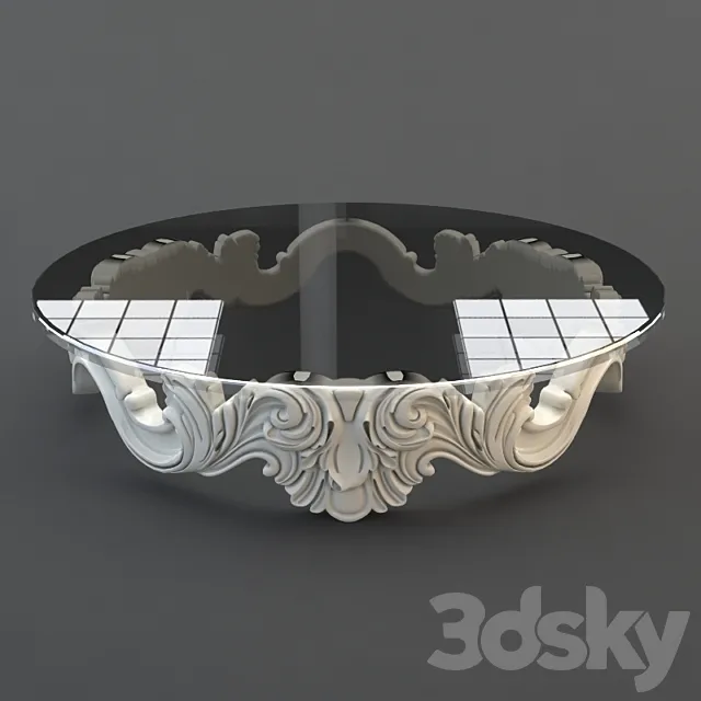 Coffe table 3D Model Coffe table 3D Model