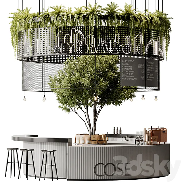 Coffee house 2 3D Model