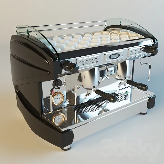 coffee LIRA LUXURY 3D Model