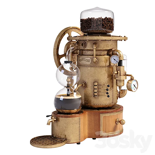 Coffee machine 3D Model Coffee machine 3D Model