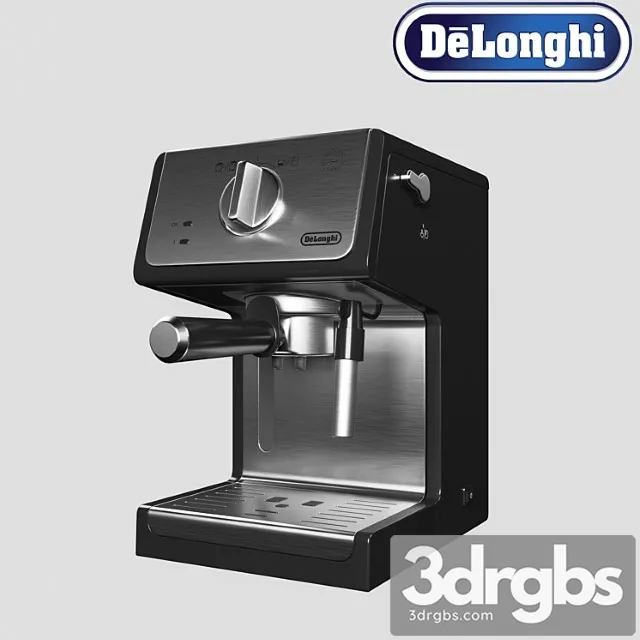 Coffee machine de longhi ecp 35.31 2 3D Model Download