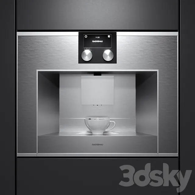 Coffee machine GAGGENAU CM-450 3DModel