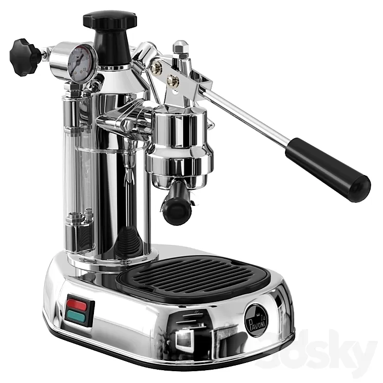 Coffee machine La Pavoni 3D Model Coffee machine La Pavoni 3D Model