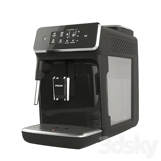 Coffee machine PHILIPS Series 1200 3DModel Coffee machine PHILIPS Series 1200 3DModel