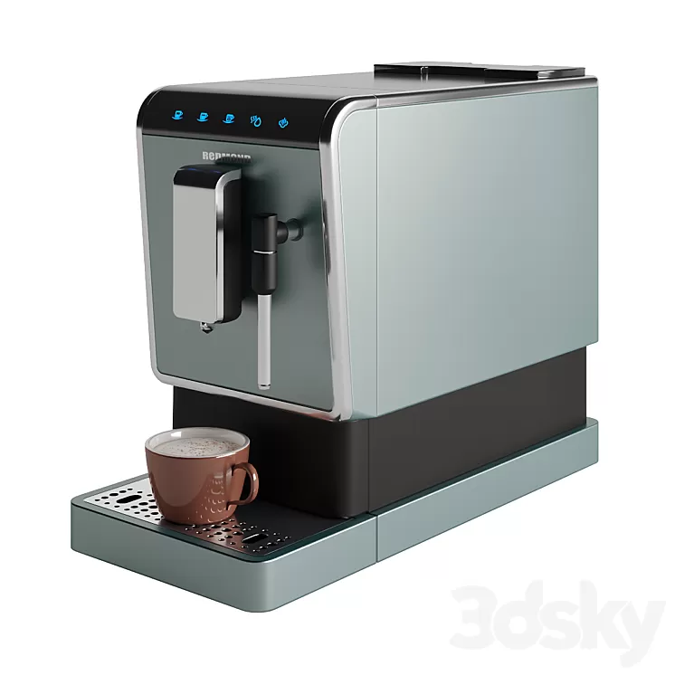 Coffee machine REDMOND RCM-1517 3D Model