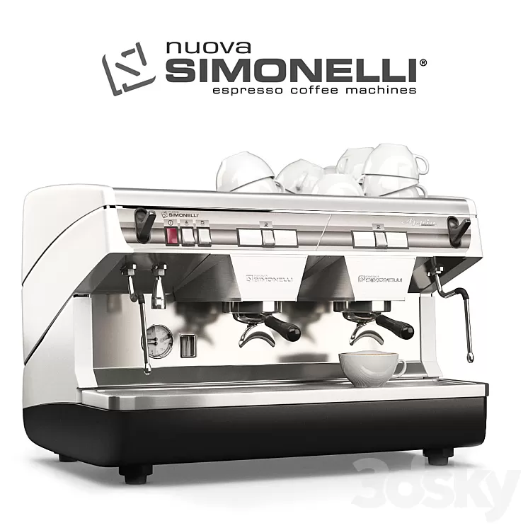 Coffee machine Simonelli Appia 2 3D Model