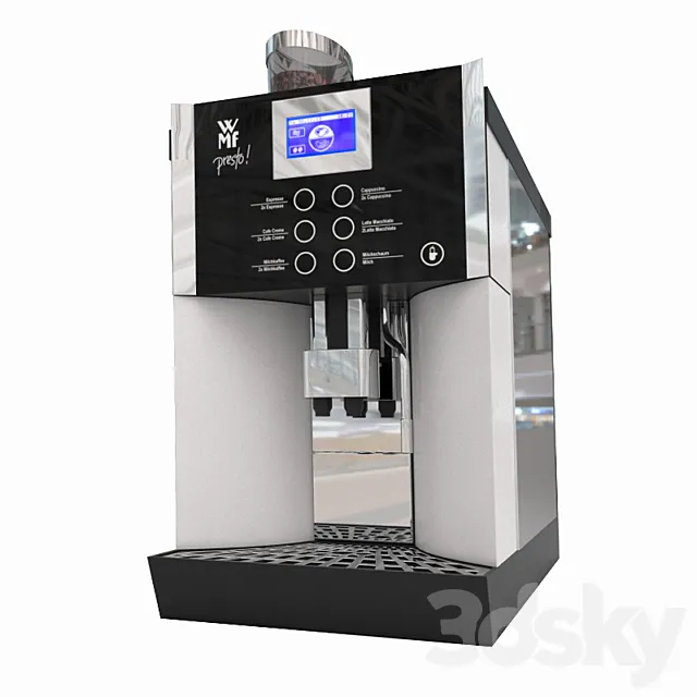 Coffee machine WMF Presto 3D Model