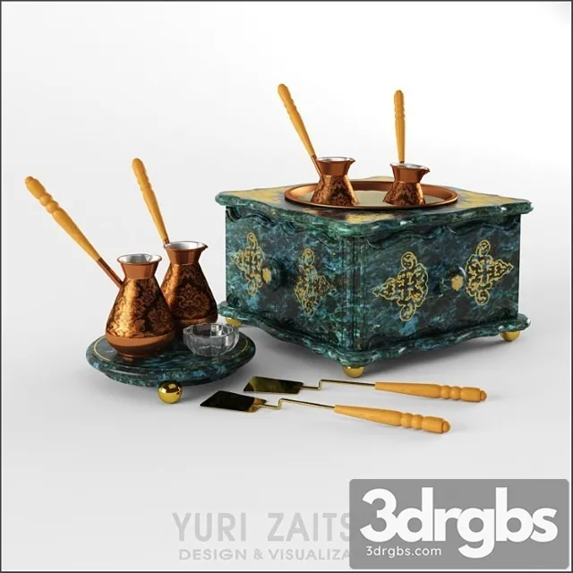 Coffee On Pieskie 3D Model Download