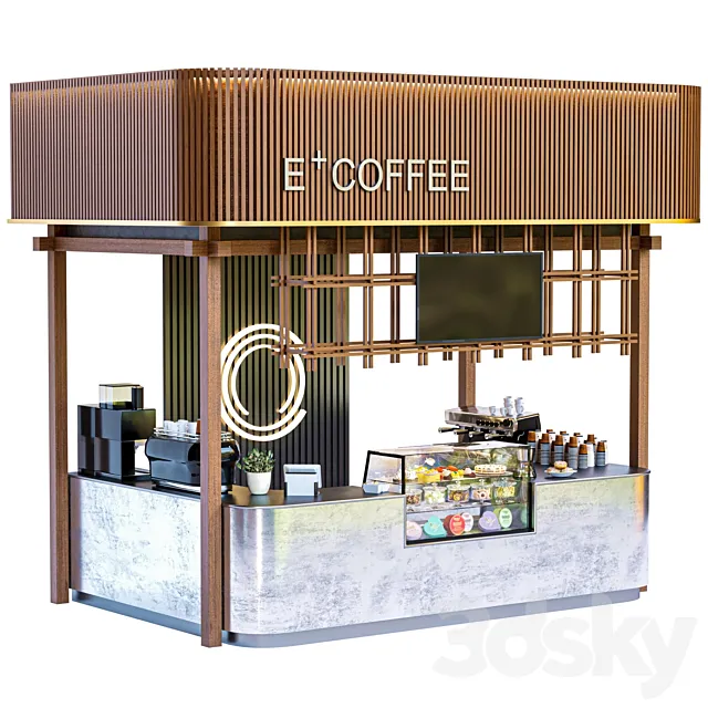 Coffee point in the mall Free Download