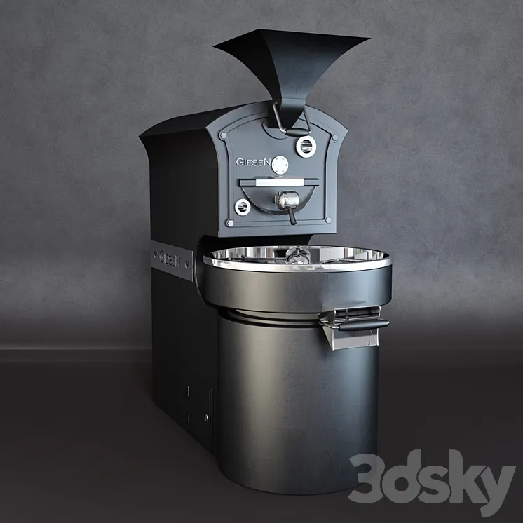 COFFEE ROASTER 3D Model Free Download