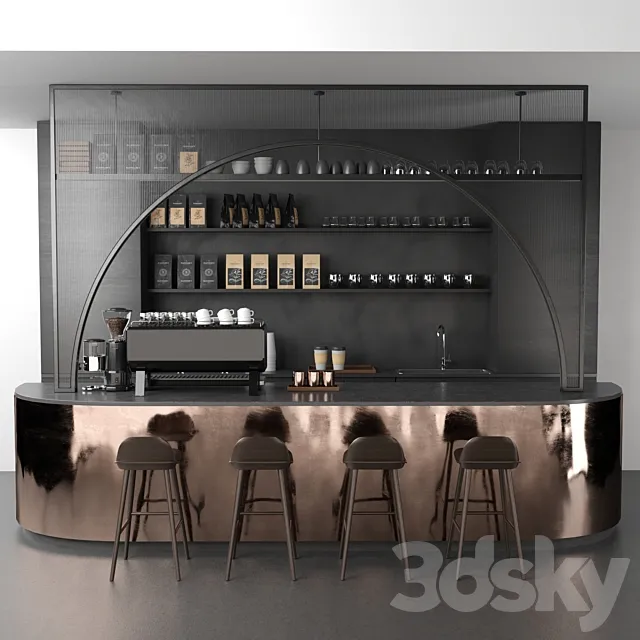 Coffee shop 3DModel