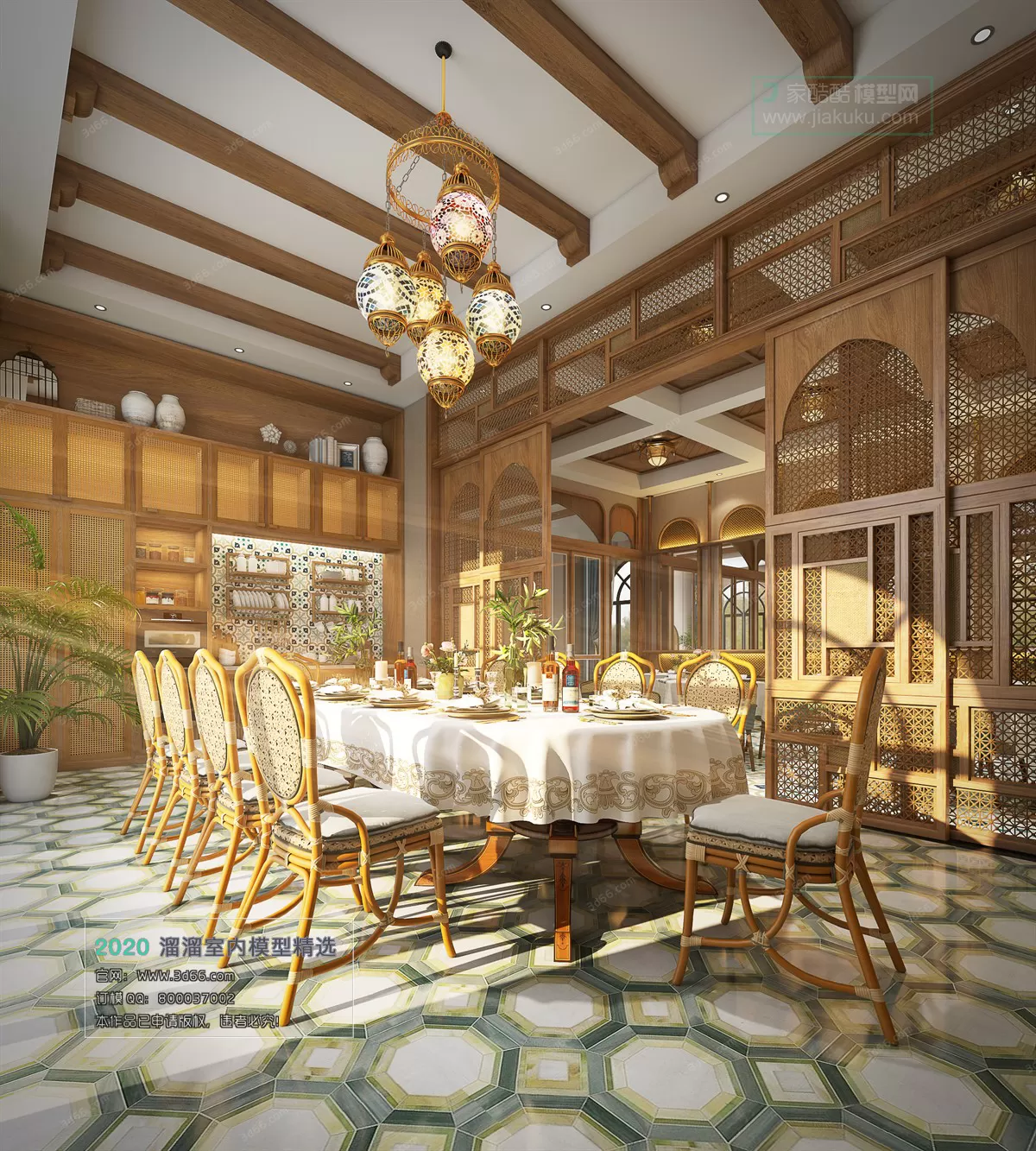 COFFEE SHOP – HOTEL – 3D MODELS – 036