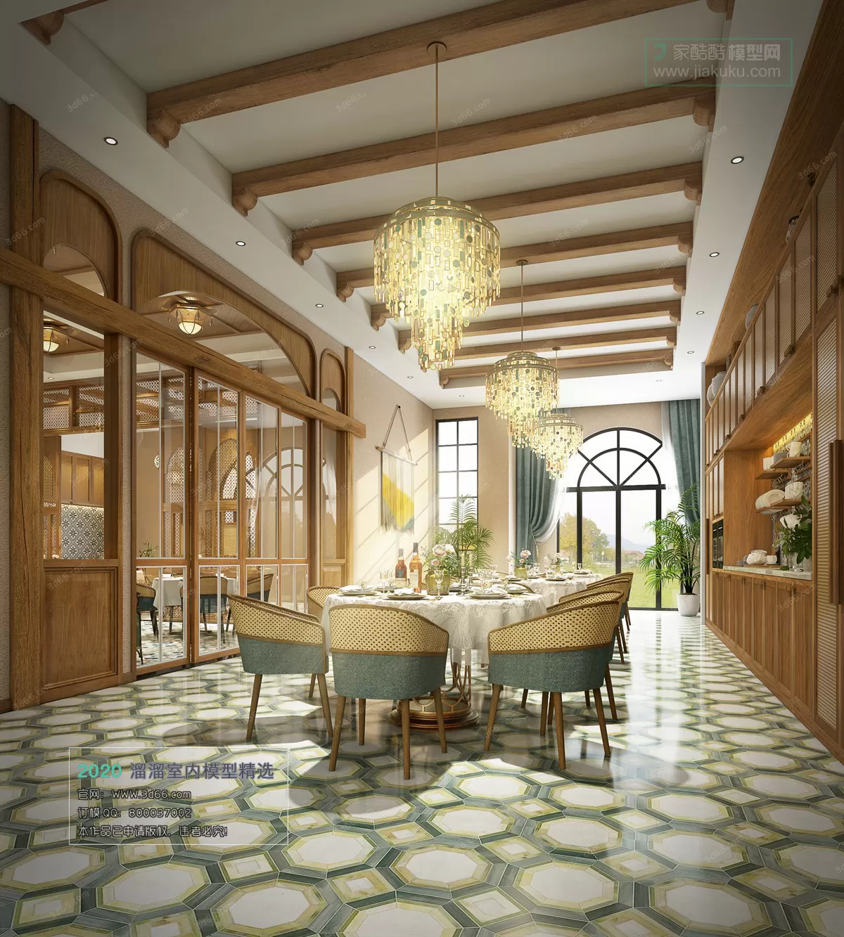 COFFEE SHOP – HOTEL – 3D MODELS – 037