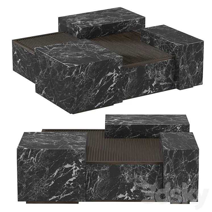 COFFEE TABLE 108 3D Model COFFEE TABLE 108 3D Model