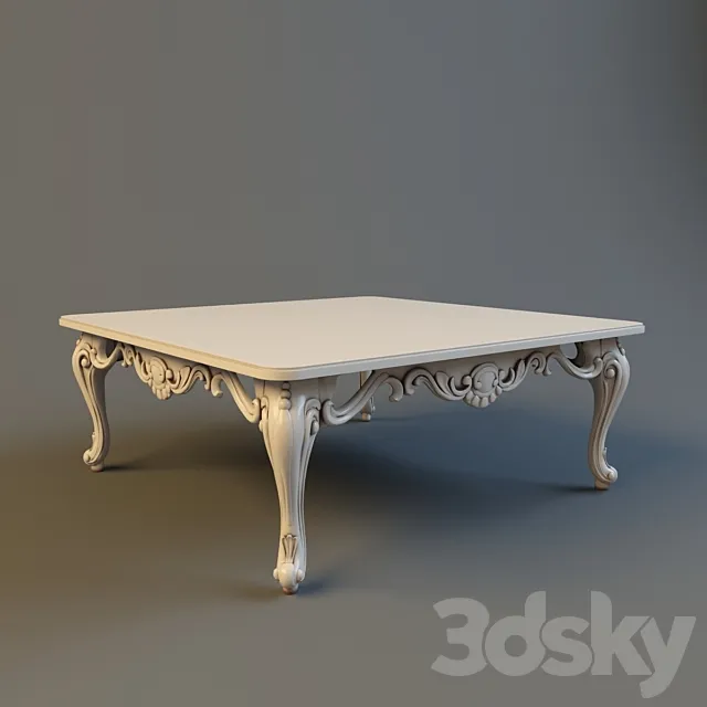 Coffee table 3D Model Coffee table 3D Model