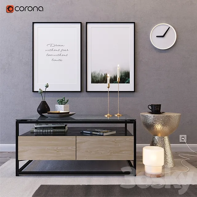 Coffee table 3D Model Coffee table 3D Model