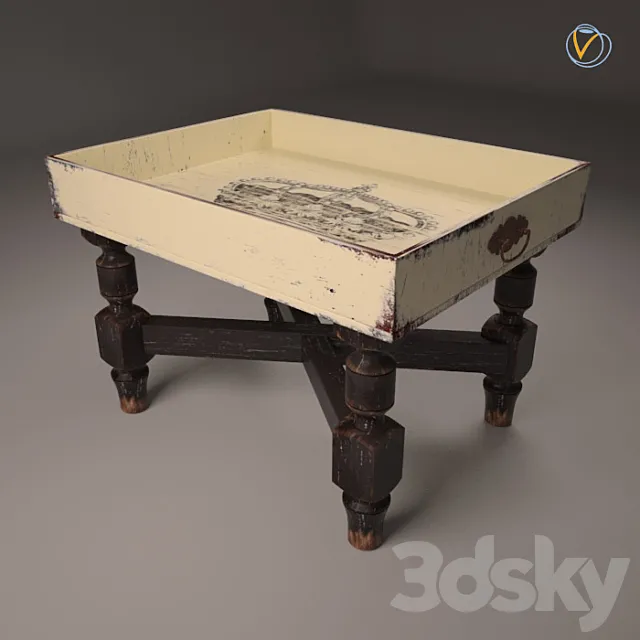 Coffee table 3D Model Coffee table 3D Model