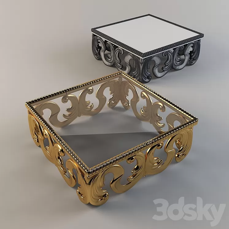 coffee table 3D Model coffee table 3D Model