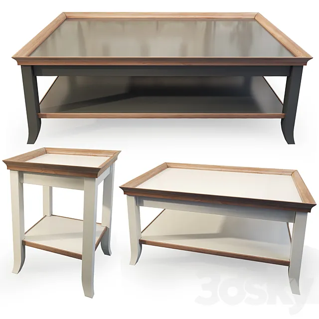 Coffee table _ coffee. Country Club. Flai. 3D Model Coffee table _ coffee. Country Club. Flai. 3D Model