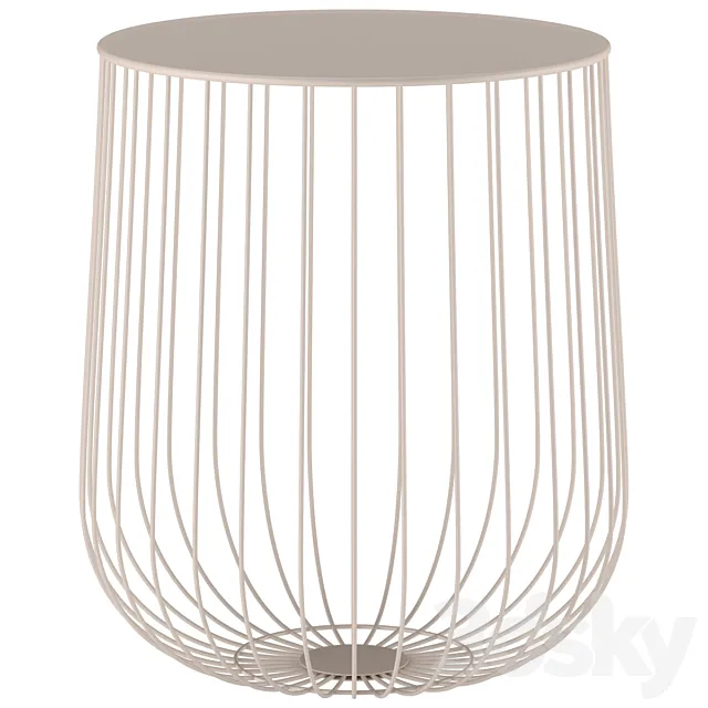 Coffee table Air-1 Beige 3D Model