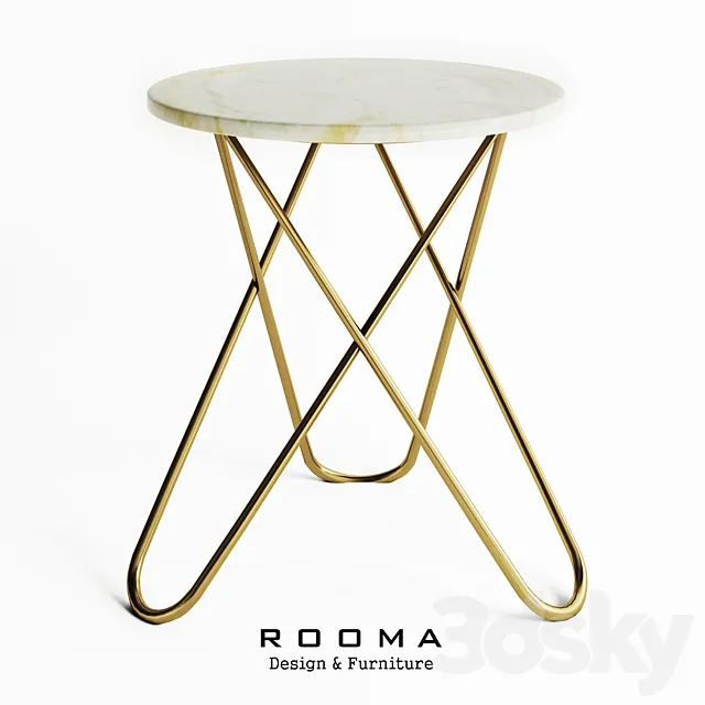 Coffee table Aldo Rooma Design 3D Model