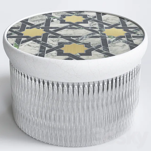 Coffee table Alloro Collection By Mascheroni 3D Model Coffee table Alloro Collection By Mascheroni 3D Model