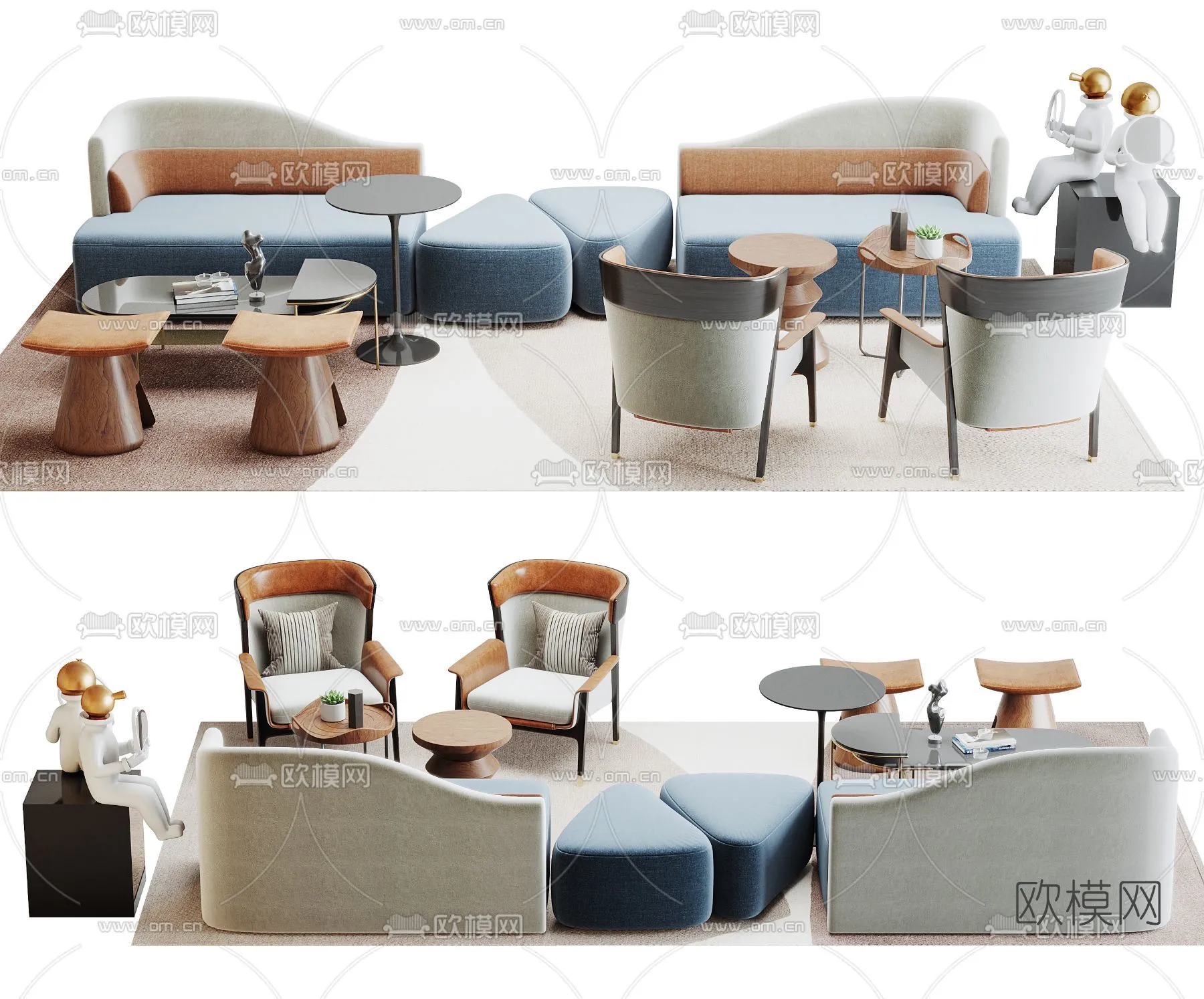 Coffee Table and Armchair Sets – 3D Models – Cafe Interior 3D Scenes – 006 – VRAY Render Coffee Table and Armchair Sets – 3D Models – Cafe Interior 3D Scenes – 006 – VRAY Render