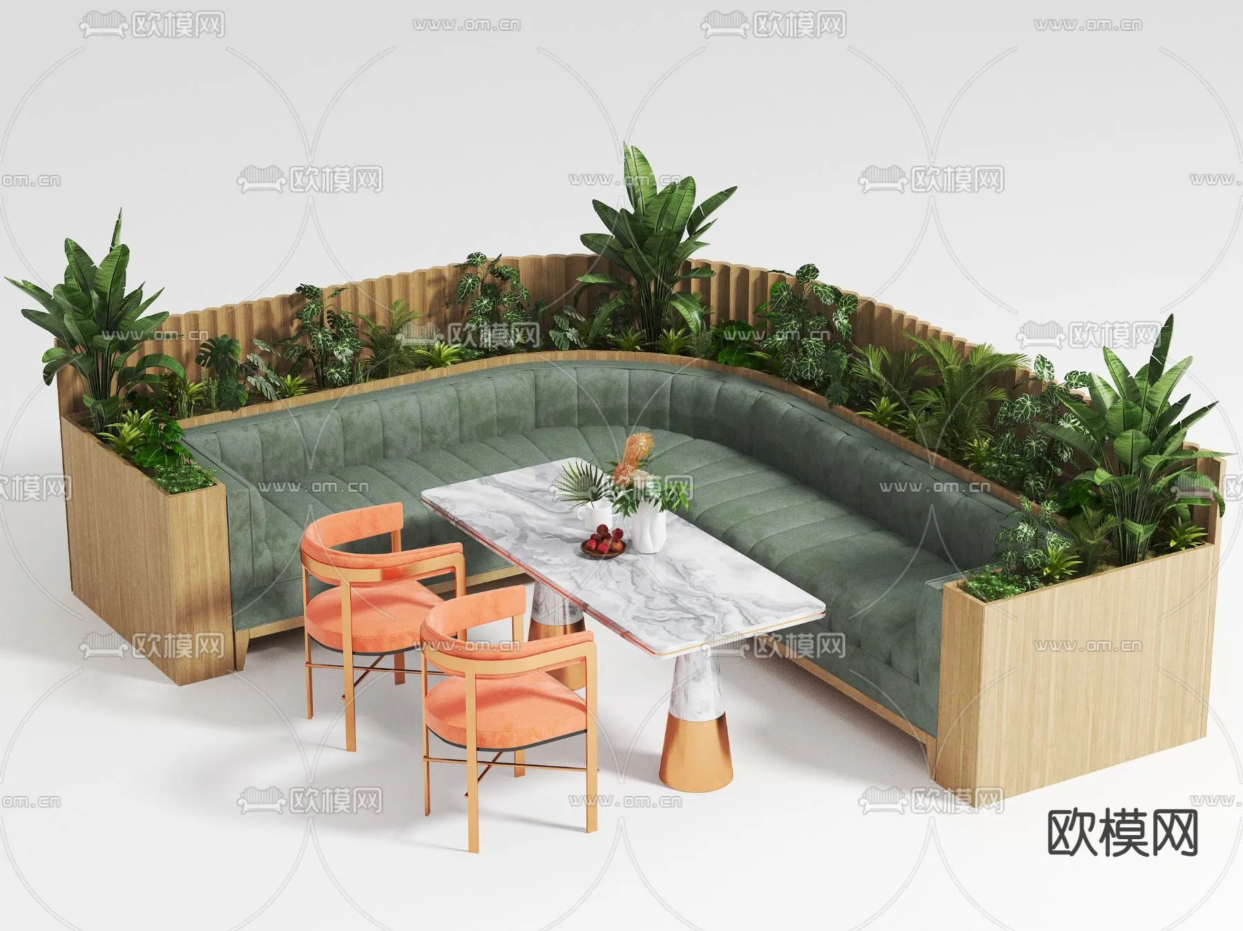 Coffee Table and Armchair Sets – 3D Models – Cafe Interior 3D Scenes – 033 – VRAY Render Coffee Table and Armchair Sets – 3D Models – Cafe Interior 3D Scenes – 033 – VRAY Render