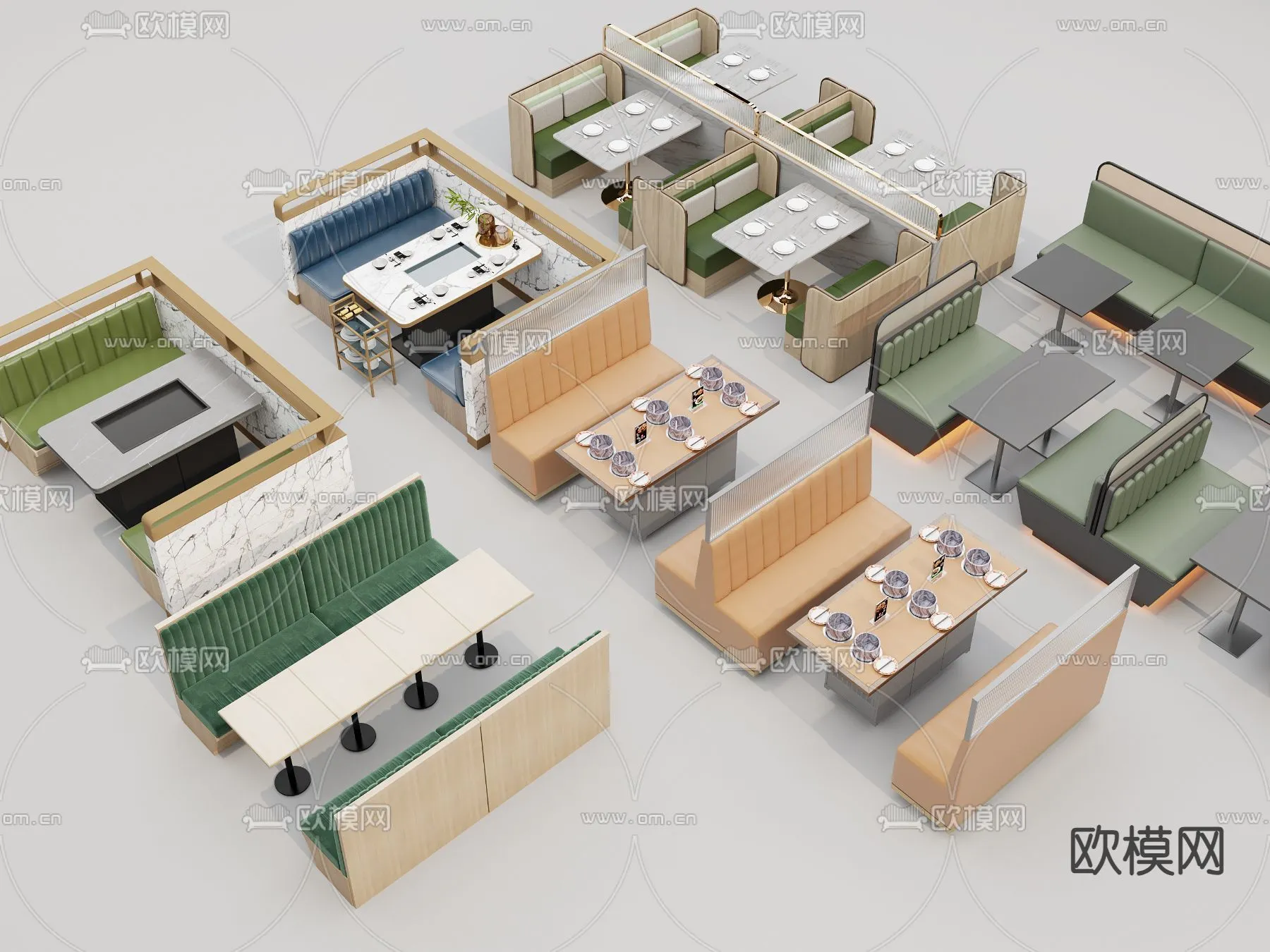 Coffee Table and Armchair Sets – 3D Models – Cafe Interior 3D Scenes – 042 – VRAY Render Coffee Table and Armchair Sets – 3D Models – Cafe Interior 3D Scenes – 042 – VRAY Render