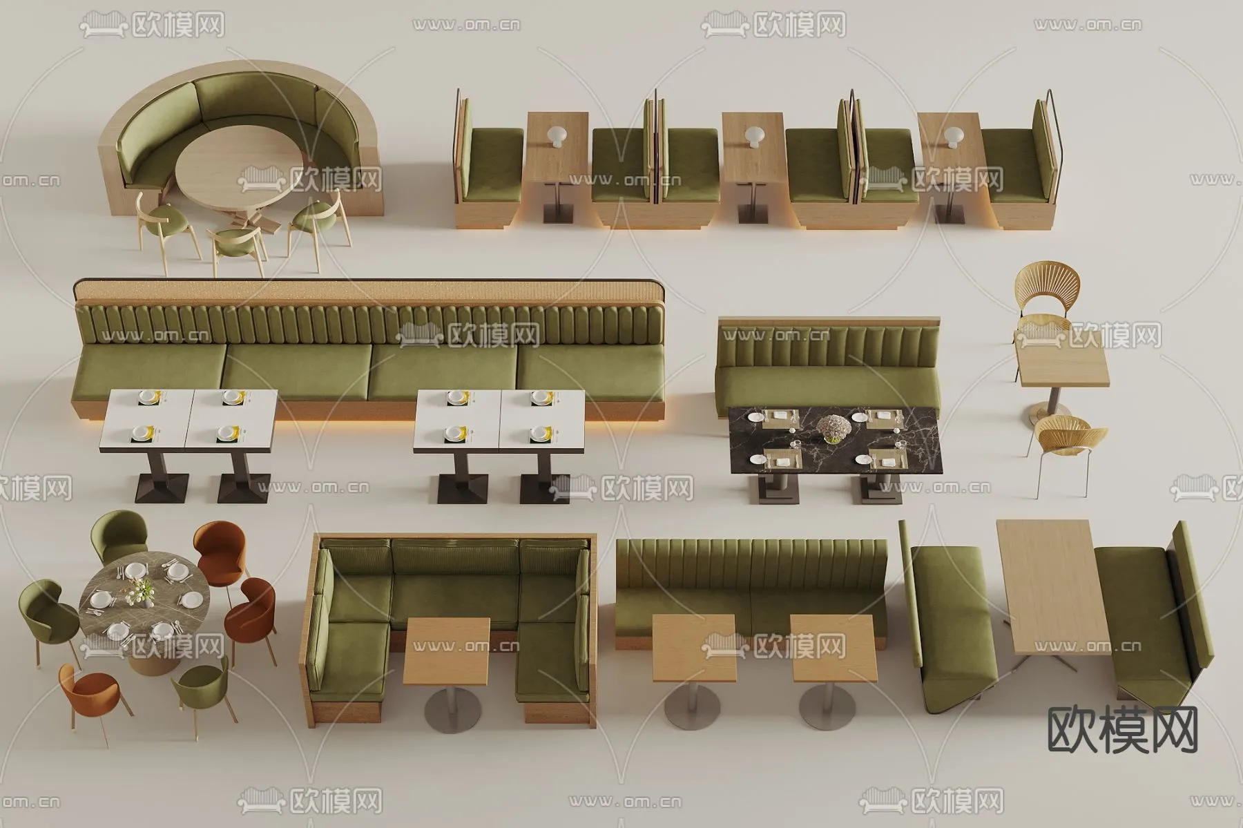 Coffee Table and Armchair Sets – 3D Models – Cafe Interior 3D Scenes – 050 – VRAY Render Coffee Table and Armchair Sets – 3D Models – Cafe Interior 3D Scenes – 050 – VRAY Render