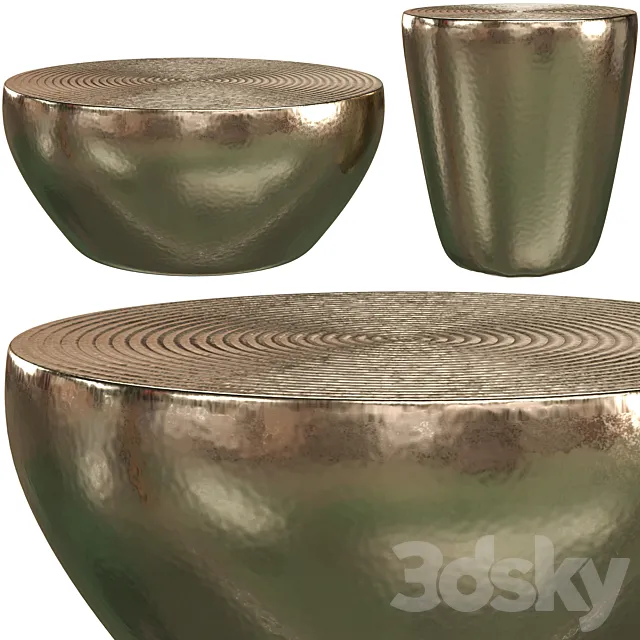 Coffee table Arteriors Home Clint 3D Model