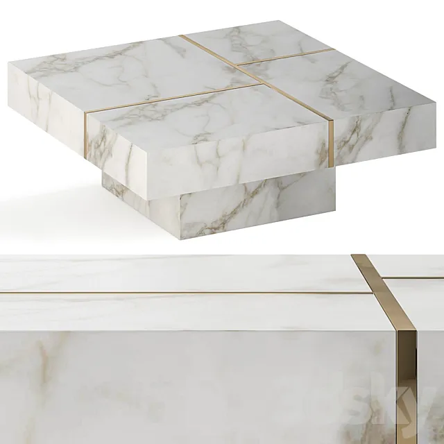 Coffee table “Baies” 3DModel