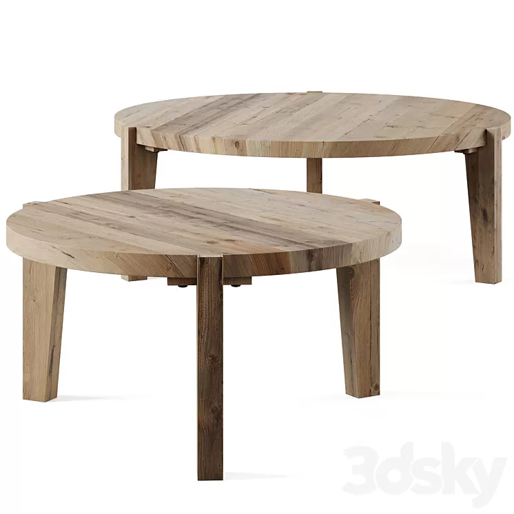 Coffee table BALI by House Doctor 3D Model Free Download