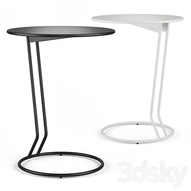Coffee table Boggie Softline 3D Model