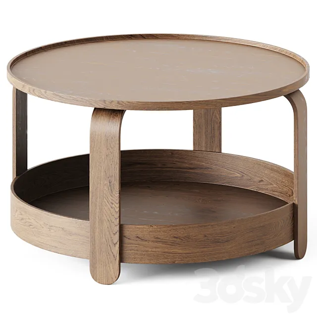 Coffee Table Borgeby by Ikea 3D Model
