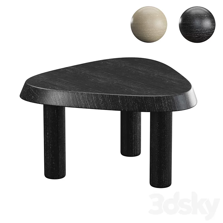 COFFEE TABLE BRIEL (Eichholtz) 3D Model COFFEE TABLE BRIEL (Eichholtz) 3D Model